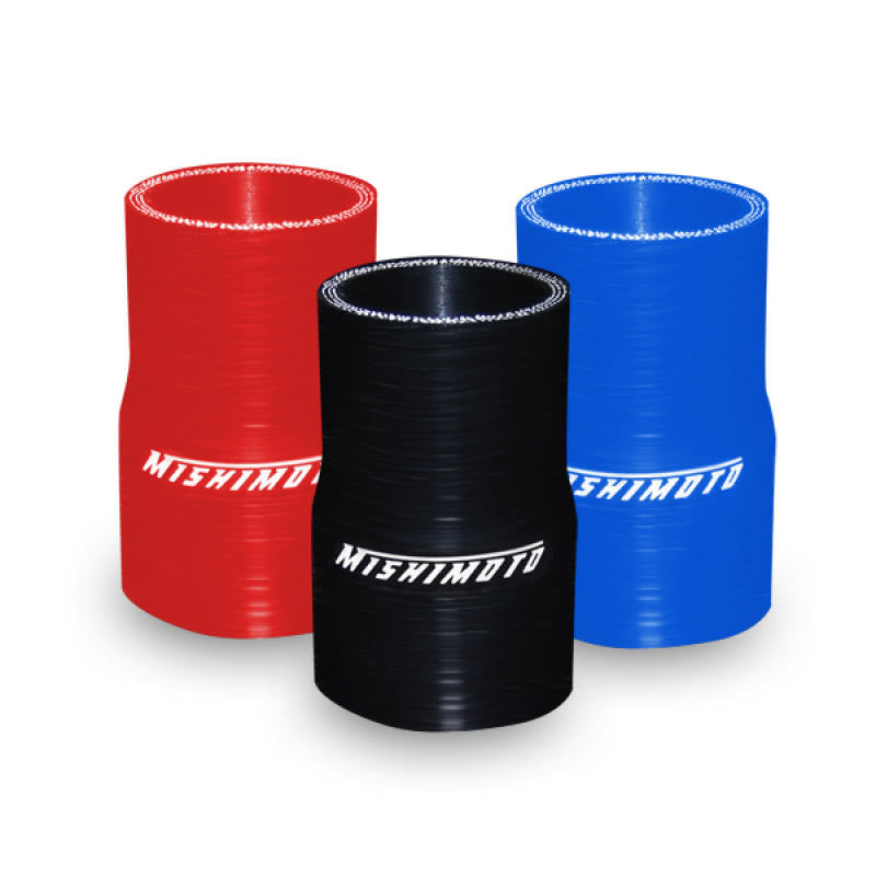 MM Couplers - Transition - Mishimoto 2.25 to 2.5 Inch Black Transition Coupler