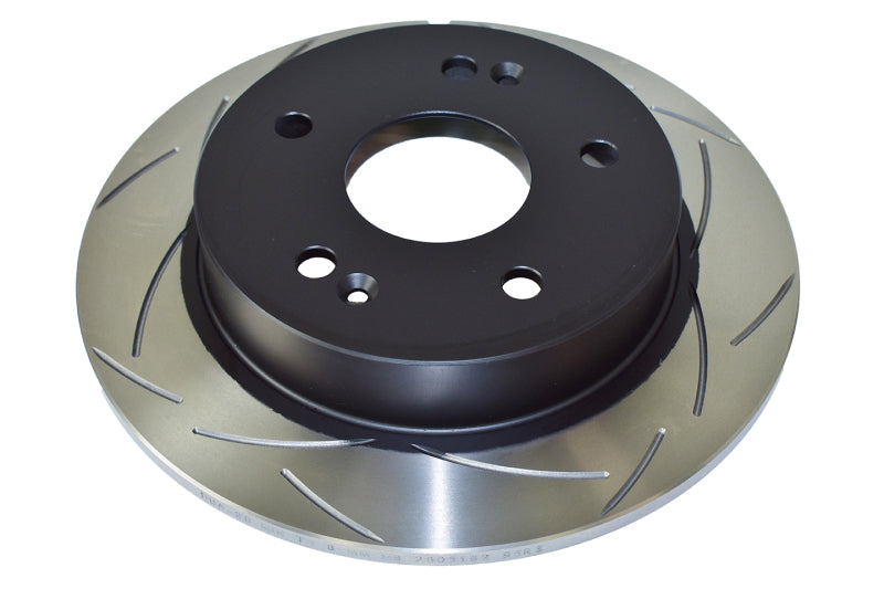 DBA Street Slotted Rotors - DBA 97-01 Honda Prelude 5-Lug Rear Slotted Street Series Rotor
