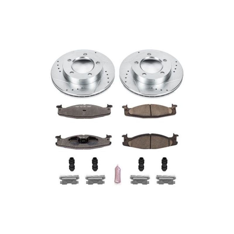 PSB Z36 Truck & Tow Kit - Power Stop 94-96 Ford Bronco Front Z36 Truck & Tow Brake Kit
