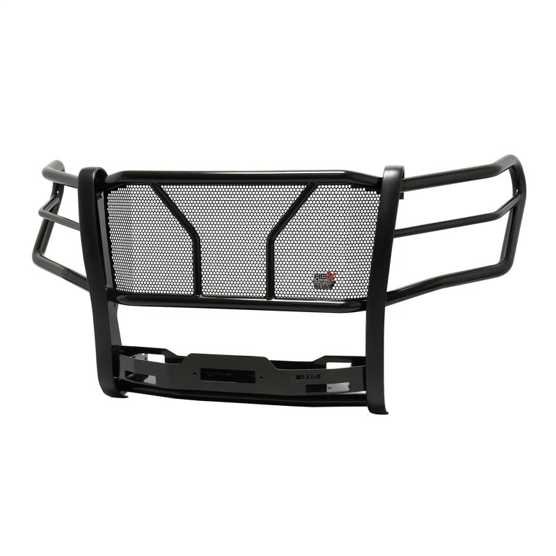 WES HDX Grille Guards - Westin 22-23 Chevrolet Suburban/Tahoe HDX Winch Mount Grille Guard - Black