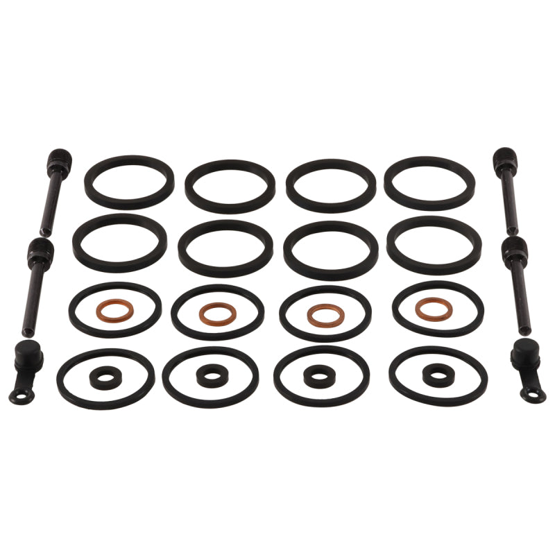 ABR Caliper Rebuild Kits - All Balls Racing 09-13 Kawasaki Z1000 Caliper Rebuild Kit Front