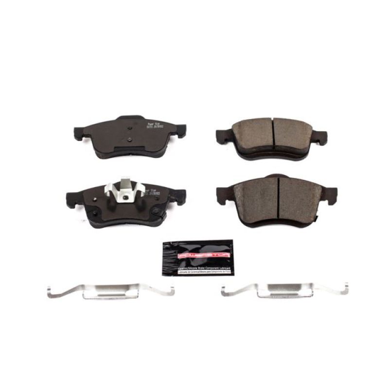 PSB Z23 Evolution Brake Pads - Power Stop 14-19 Fiat 500L Front Z23 Evolution Sport Brake Pads w/Hardware