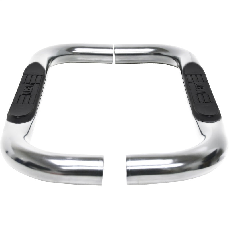 WES Nerf Bars - E-Series 3 - Westin 19-20 Chevy/GMC Silverado/Sierra 1500 Regular Cab E-Series 3 Nerf Step Bars - Stainless Steel