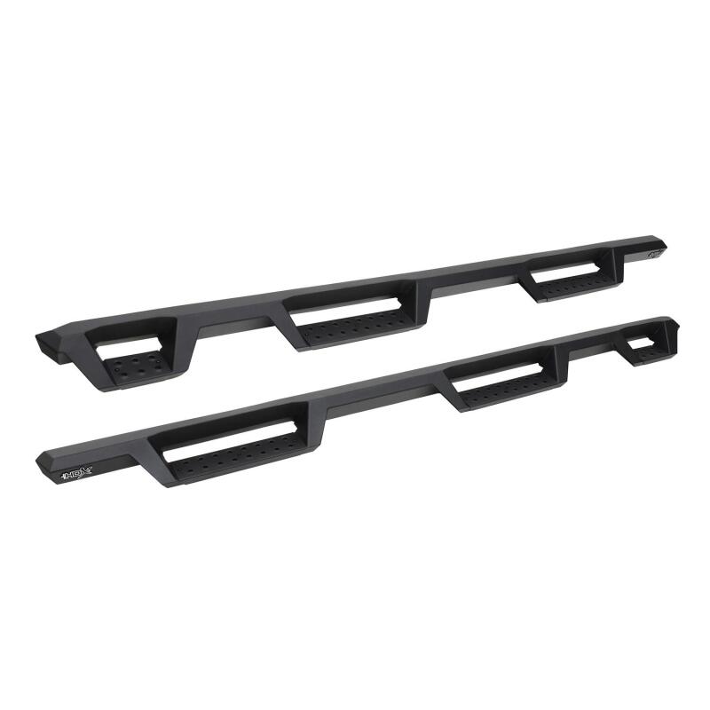 WES Nerf Bars - HDX Drop - Westin 2019 Chevrolet Silverado/Sierra 1500 (5.5ft) Drop Wheel to Wheel Nerf Step Bars - Txt Black
