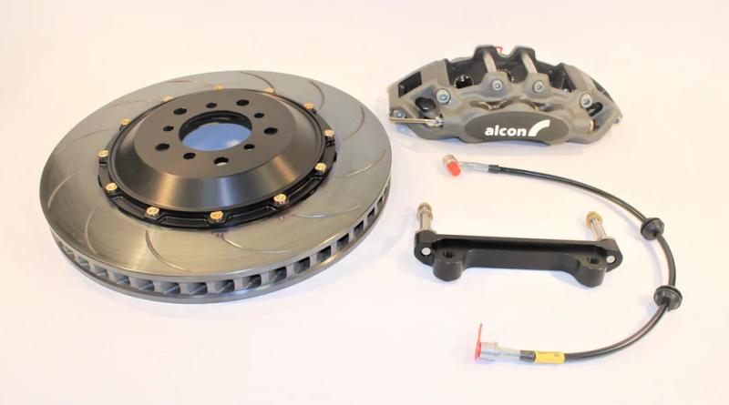 ALC Front Brake Kits - Alcon BMW E90/E92 M3 6 Piston 380x36mm Front Race Kit - Anodized