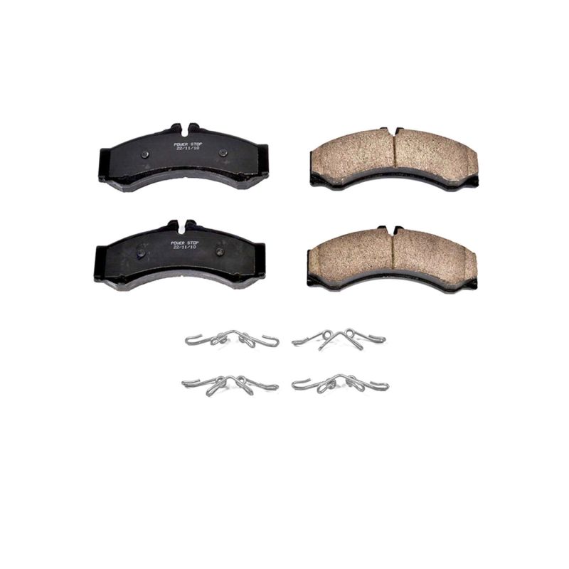 PSB Z17 Evolution Brake Pads - Power Stop 03-06 Dodge Sprinter 2500 Front or Rear Z17 Evolution Ceramic Brake Pads w/Hardware
