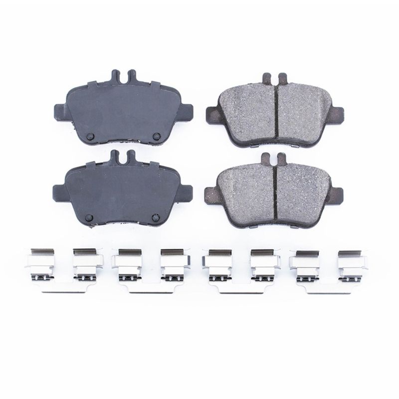 PSB Z17 Evolution Brake Pads - Power Stop 17-19 Infiniti QX30 Rear Z17 Evolution Ceramic Brake Pads w/Hardware