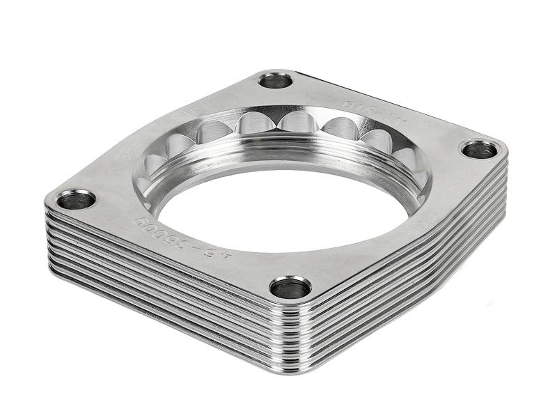 AFE Silver Bullet TBS - aFe Silver Bullet Throttle Body Spacer TBS 17-19 Nissan Patrol (Y61) I6-4.8L