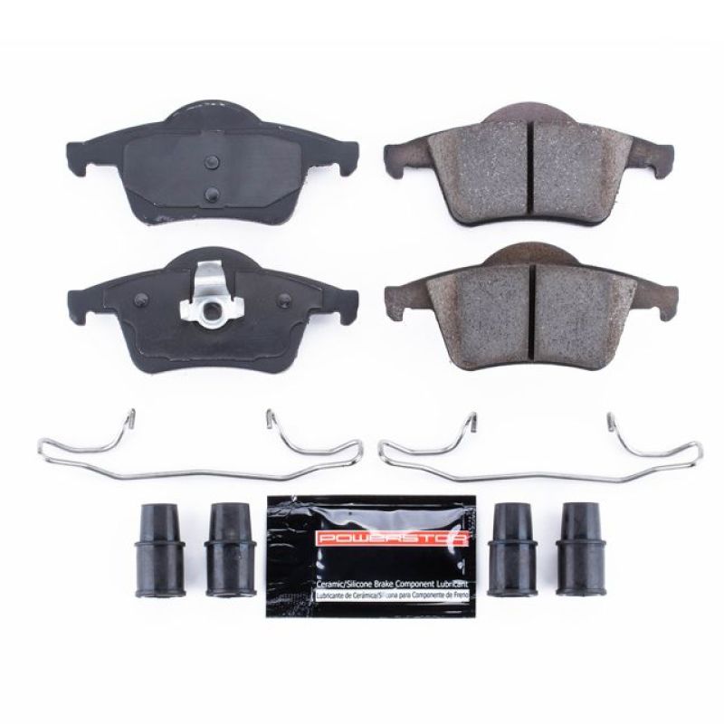 PSB Z23 Evolution Brake Pads - Power Stop 01-09 Volvo S60 Rear Z23 Evolution Sport Brake Pads w/Hardware
