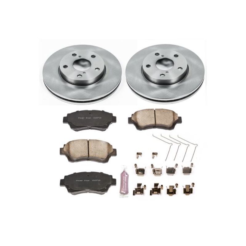 PSB Autospecialty Kit - Power Stop 92-98 Lexus SC300 Front Autospecialty Brake Kit