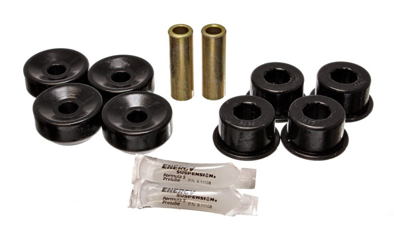 ES Shock Bushings - Black - Energy Suspension 92-01 Prelude Black Rear Shock Upper and Lower Bushing Set