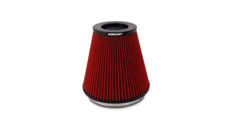 VIB Air Filters - Vibrant The Classic Perf Air Filter 5in Cone OD x 7in Height x 7in Flange ID