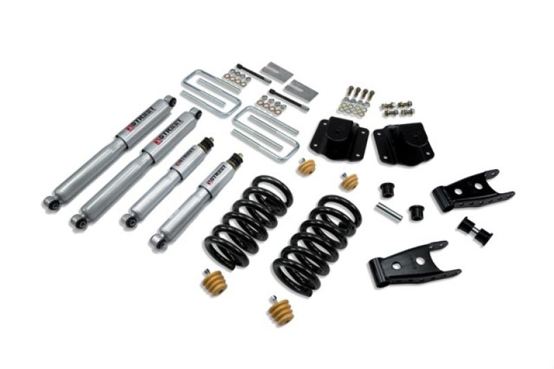 BT Lower Kit w SP Shocks - Belltech LOWERING KIT WITH SP SHOCKS
