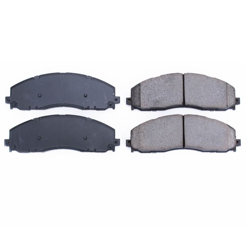 PSB Z16 Evolution Brake Pads - Power Stop 12-19 Ford F-250 Super Duty Front Z16 Evolution Ceramic Brake Pads