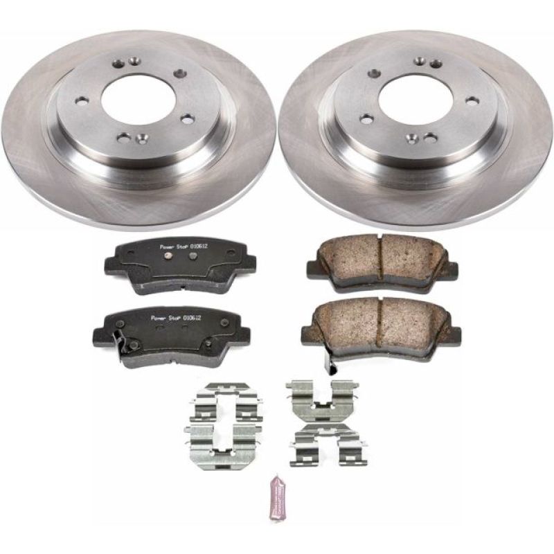 PSB Autospecialty Kit - Power Stop 18-19 Hyundai Elantra GT Rear Autospecialty Brake Kit