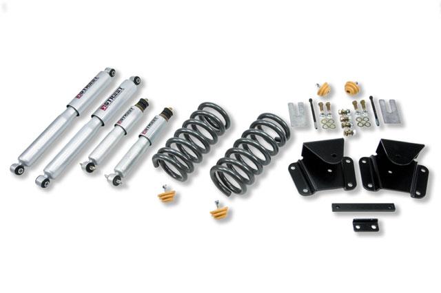 BT Lower Kit w SP Shocks - Belltech LOWERING KIT WITH SP SHOCKS