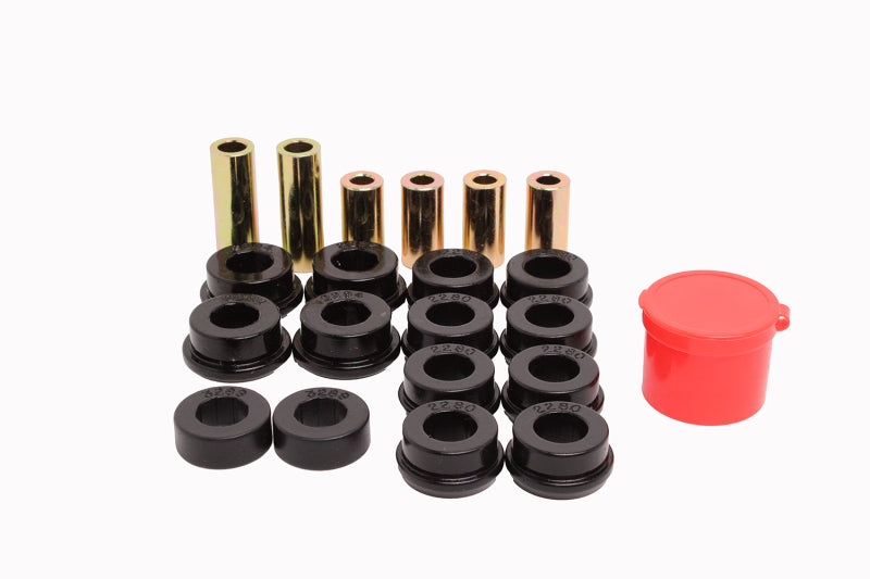 ES Cntrl Arm Bushings - Black - Energy Suspension 94-97 Honda Accord/Odyssey Black Front Control Arm Bushing Set