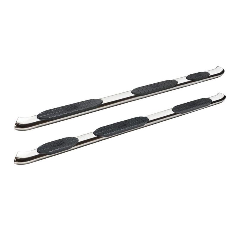 WES Nerf Bars - PRO TRAXX 5 - Westin 2019 Ram 1500 Crew Cab PRO TRAXX 5 W2W Oval Nerf Step Bars - Stainless Steel