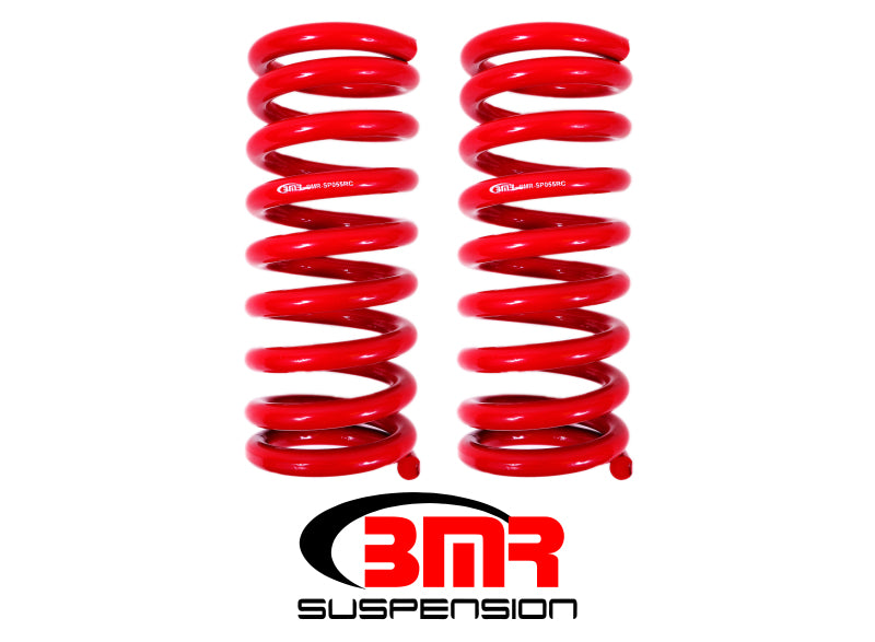 BMR Lowering Springs - BMR 67-69 1st Gen F-Body Small Block Front Lowering Springs - Red