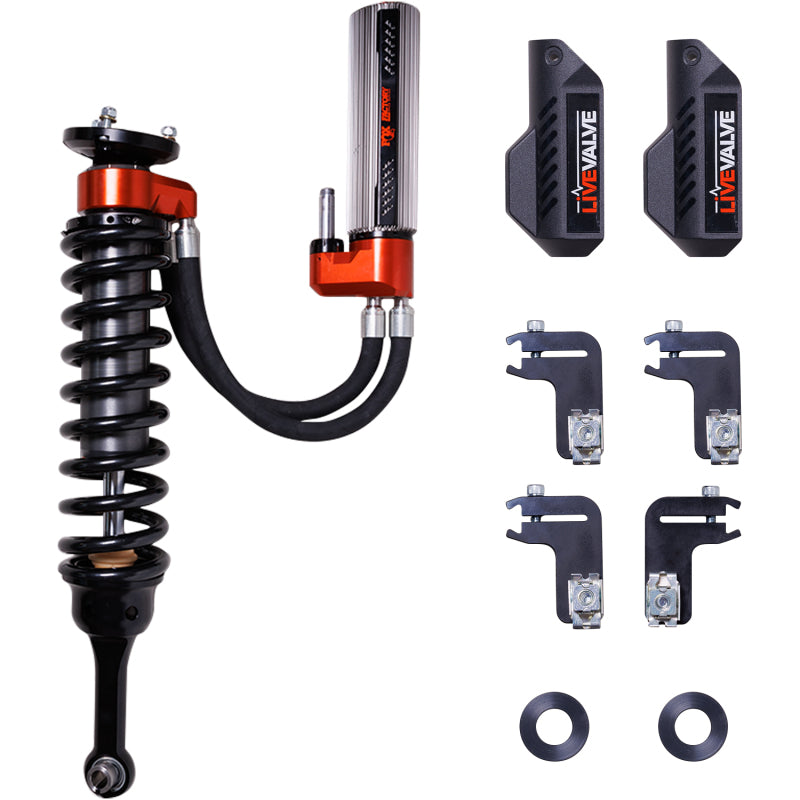 FOX 3.0 Factory Coilover Shock - Fox 2021.5+ Ford Raptor Race Series 3.2 Live Valve Internal Bypass Coil-Over (Pair) - Adjustable