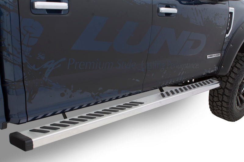 LND Summit Rdg 2.0 Run Boards - Lund 04-17 Nissan Titan Crew Cab Summit Ridge 2.0 Running Boards - Stainless
