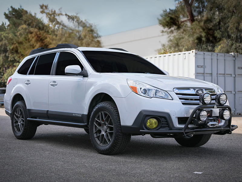 AFE Bumpers - aFe POWER 10-14 Subaru Outback H4 2.5L / H6 3.6L Terra Guard Front Bumper w/ Winch Mount - Black
