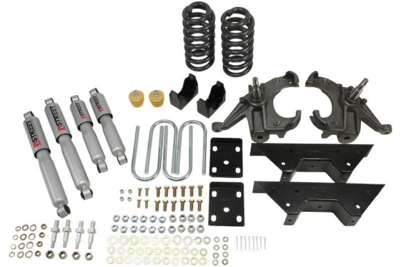 BT Lower Kit w SP Shocks - Belltech LOWERING KIT WITH SP SHOCKS
