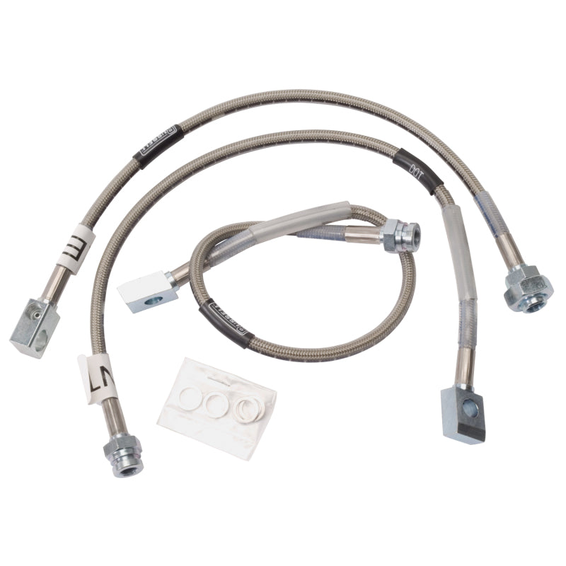 RUS Brake Line Kits - Russell Performance 92-98 GM K2500 Suburban (7200GVW) Brake Line Kit - (Non-Diesel Models)