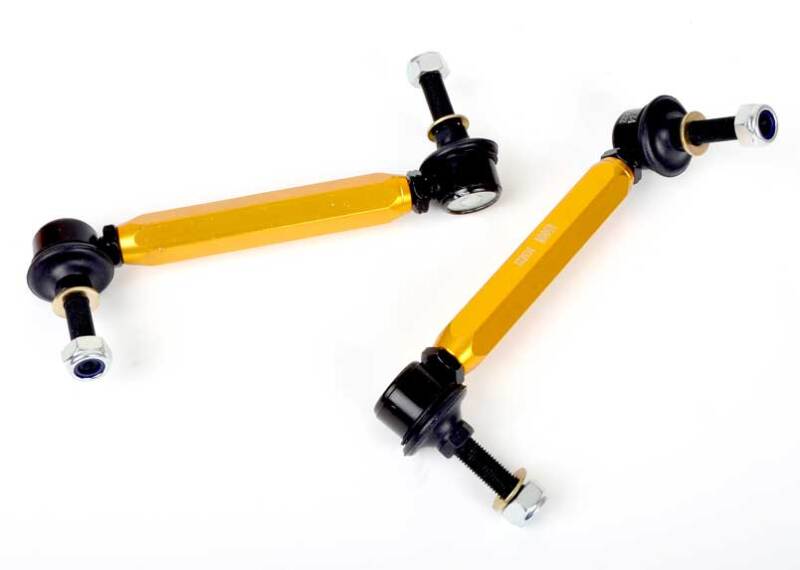 WL Sway Bar Links - Whiteline 07+ Nissan Skyline R35 GT-R Rear Swaybar link kit h/duty-adjustable steel ball