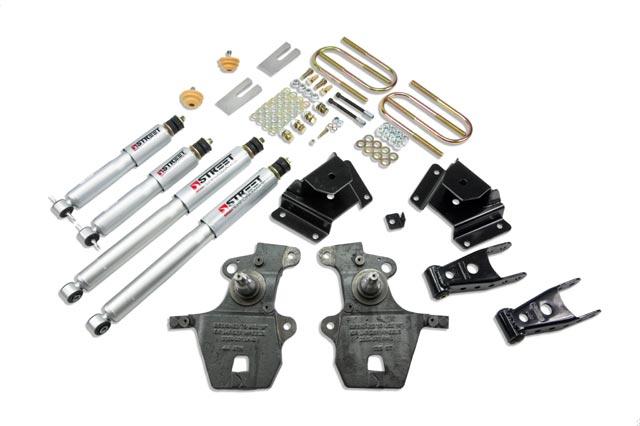 BT Lower Kit w SP Shocks - Belltech LOWERING KIT WITH SP SHOCKS