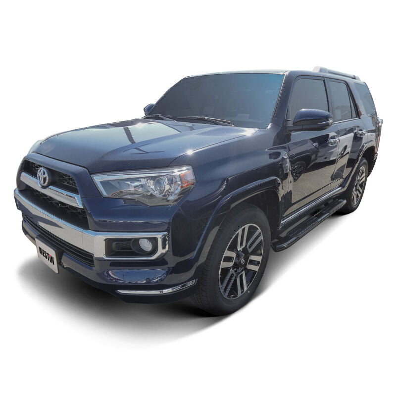 WES Nerf Bars - PRO TRAXX 5 - Westin 2010-2013 Toyota 4Runner SR5 (Excl Trail Edition) PRO TRAXX 5 Oval Nerf Step Bars - Black