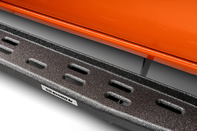 GOR RB30 Slim Running Boards - Go Rhino RB30 Slim Line Running Boards 80in. - Bedliner Coating (Boards ONLY/Req. Mounting Brackets)