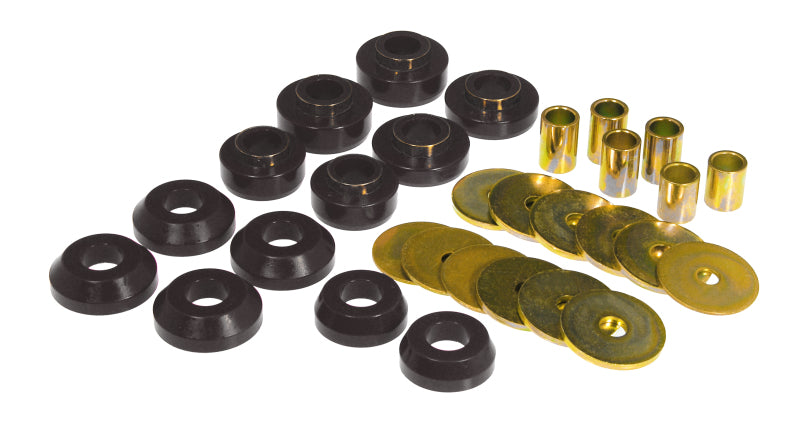 PRO Body/Subframe Bush - Blk - Prothane 67-69 Chevy Camaro/Firebird Conv Body Mount - Black