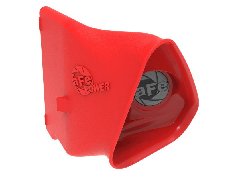AFE Air Scoops - aFe Power 15-20 Ford Mustang 2.3l L4/3.7l V6/5.0l V8 Dynamic Air Scoop - Red