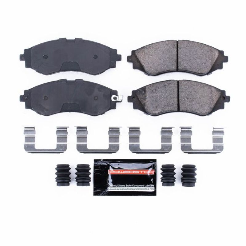 PSB Z23 Evolution Brake Pads - Power Stop 04-11 Chevrolet Aveo Front Z23 Evolution Sport Brake Pads w/Hardware