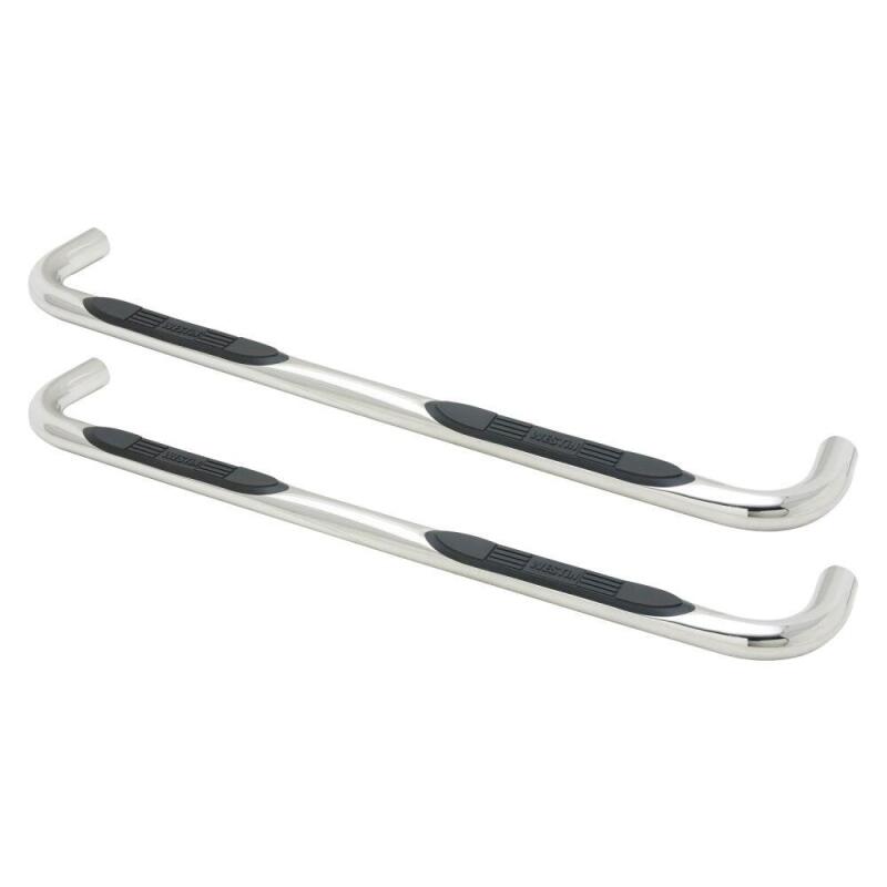 WES Nerf Bars - E-Series 3 - Westin 2016-2018 Nissan Titan XD Crew Cab E-Series 3 Nerf Step Bars - SS