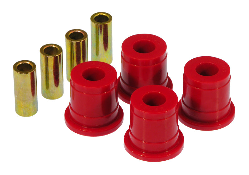PRO Transmission Mounts - Red - Prothane 83-87 Chevy S10 PU/Blazer 4wd Diff Bushings - Red