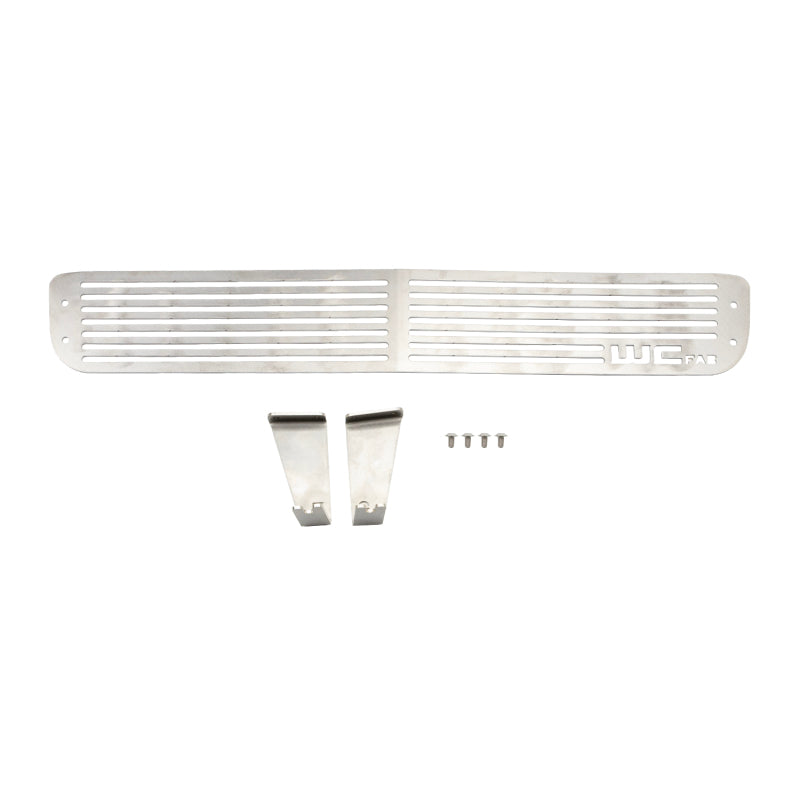 WCF Bumper Grilles - Wehrli 11-14 Chevrolet Silverado LML Duramax Bumper Grille - Raw Stainless