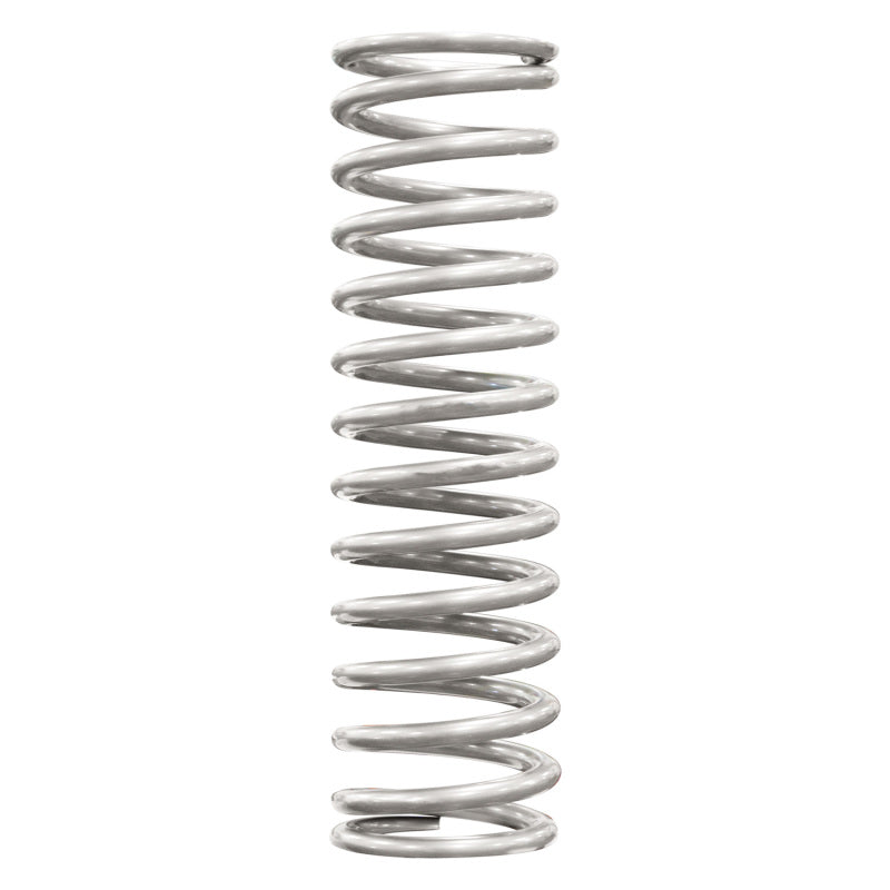 QAP Springs - 2-1/2 ID - QA1 2-1/2in ID High Travel Spring - 16in Length x 100lbs/in - Silver Powder Coated
