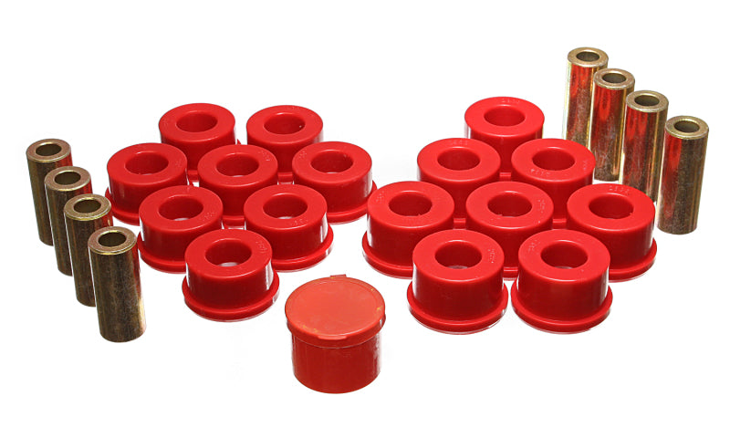 ES Cntrl Arm Bushings - Red - Energy Suspension Control Arm Bushings - Rear - Red