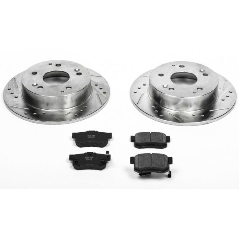 PSB Z23 Evolution Kit - Power Stop 97-01 Acura Integra Rear Z23 Evolution Sport Brake Kit