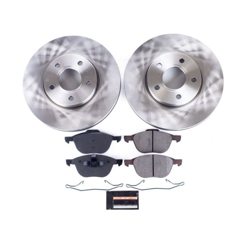 PSB Autospecialty Kit - Power Stop 13-18 Ford C-Max Front Autospecialty Brake Kit