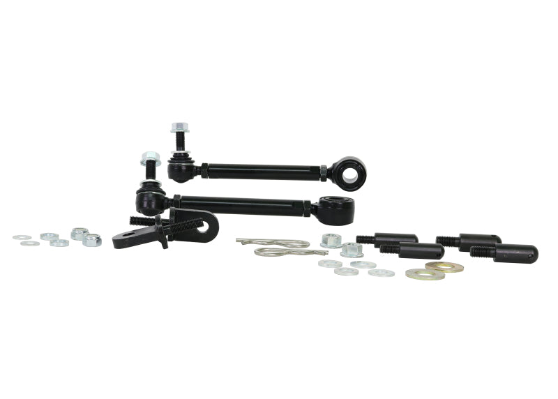 WL Sway Bar Links - Whiteline 98-06 Jeep Wrangler Front Sway Bar Link Kit