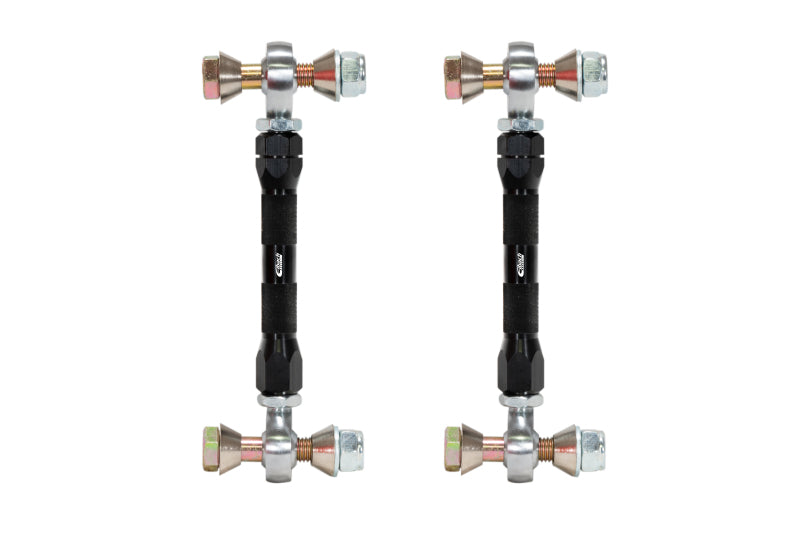 EIB Front Anti-Roll Bar Kits - Eibach Front Adjustable Anti-Roll End Link Kit 15-17 Ford Mustang S550 / 15-20 Shelby GT350