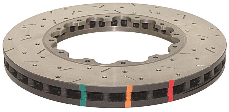 DBA 5000 Series Slotted Rings - DBA 1994 Porsche 911 Carrera 2 (322mm Rotor) Front 5000 Series Slotted Ring