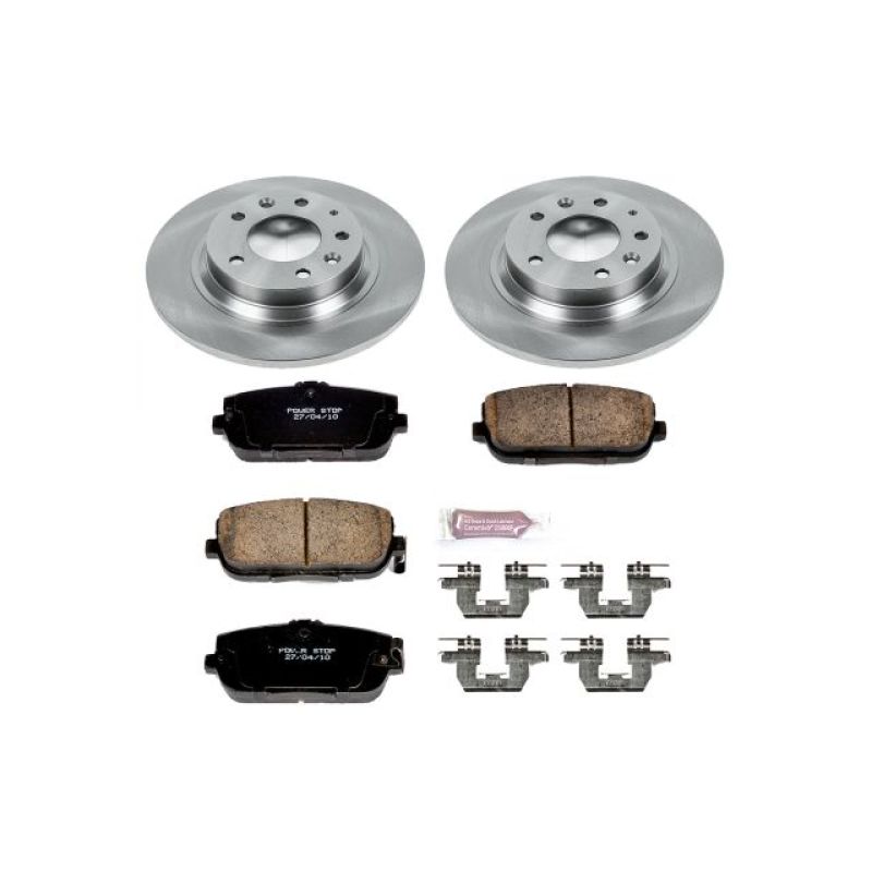 PSB Autospecialty Kit - Power Stop 06-15 Mazda MX-5 Miata Rear Autospecialty Brake Kit