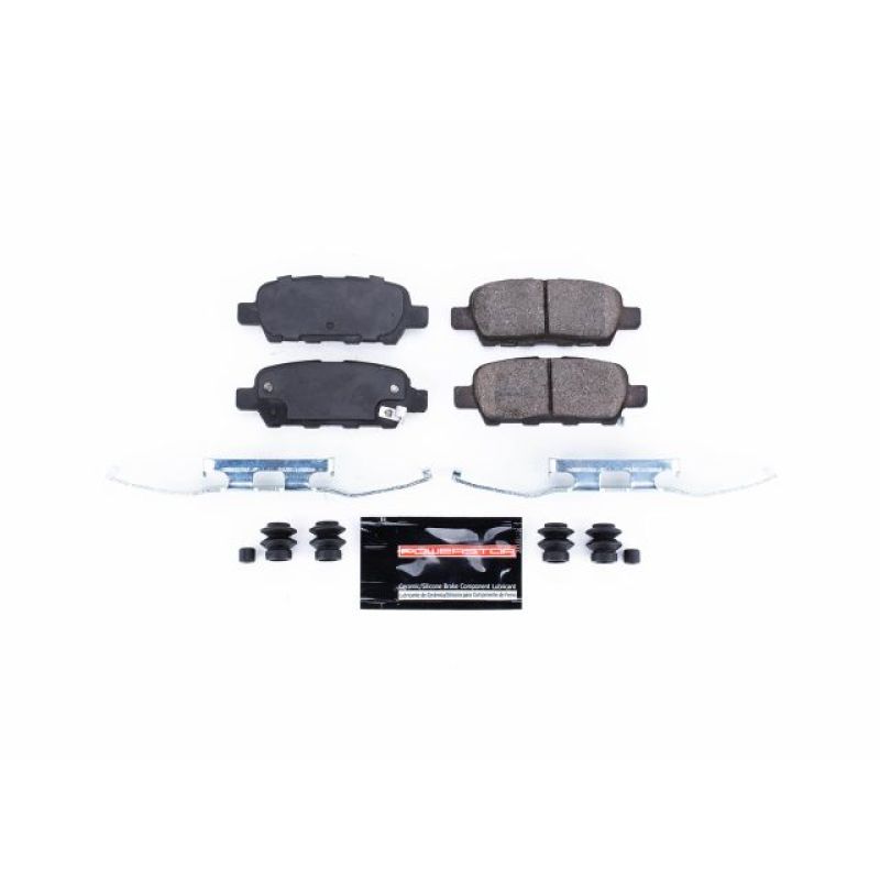 PSB Z23 Evolution Brake Pads - Power Stop 08-10 Infiniti EX35 Rear Z23 Evolution Sport Brake Pads w/Hardware