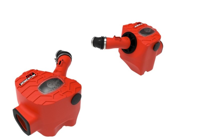 AFE Momentum GT Cold Air Intakes - aFe POWER Momentum GT Pro Dry S Intake System 22-23 Toyota Tundra V6-3.4L (tt) Red Edition