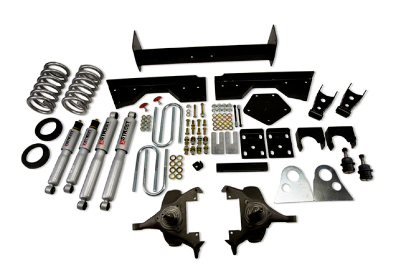 BT Lower Kit w SP Shocks - Belltech LOWERING KIT WITH SP SHOCKS
