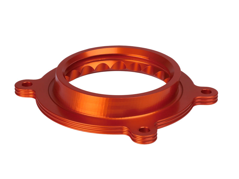 AFE Silver Bullet TBS - aFe Silver Bullet Throttle Body Spacer GM Trucks 1500 14-19 V8-6.2L